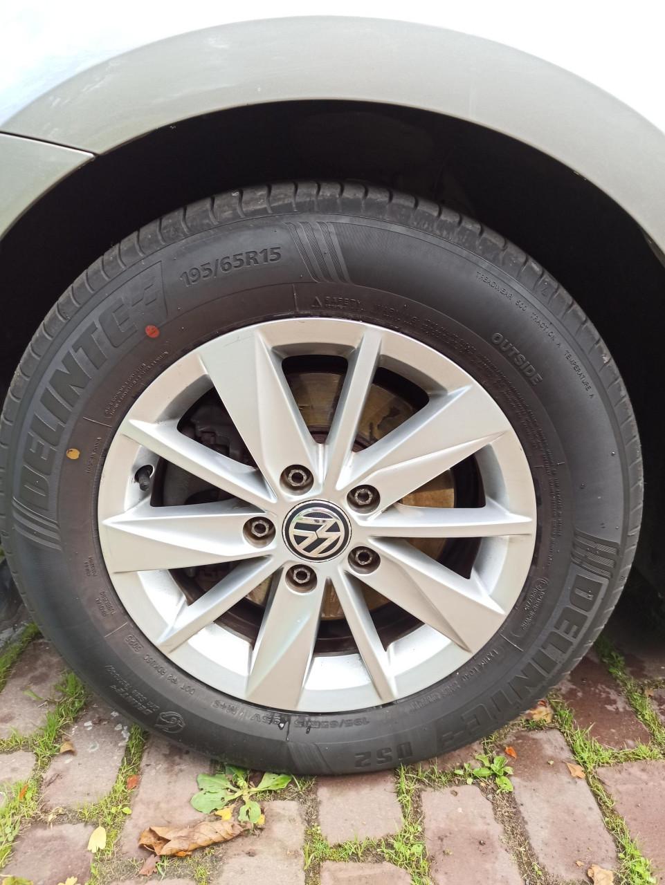 VW Golf 7 lichtmetalen velgen 15'' met banden