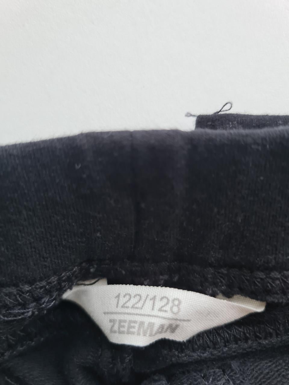 Zwarte tregging Zeeman maat 122/128