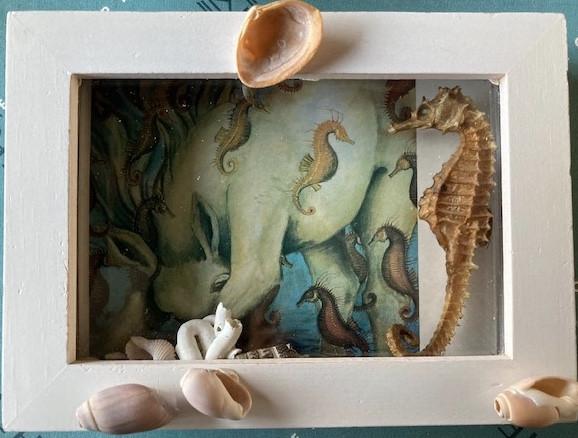 Onderwater tafereeltje en schelpen