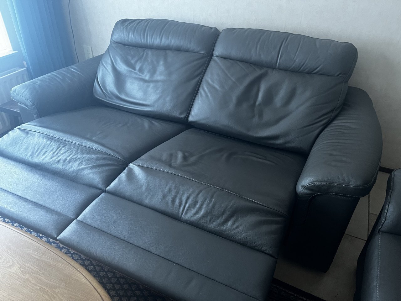 Relax lederen 2,5 en 3 zits bank