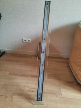 Led lamp bij tafel 1 m breed