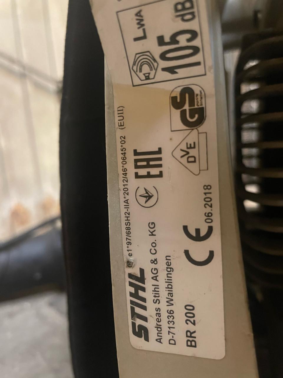 Stihl br 200 bladblazer