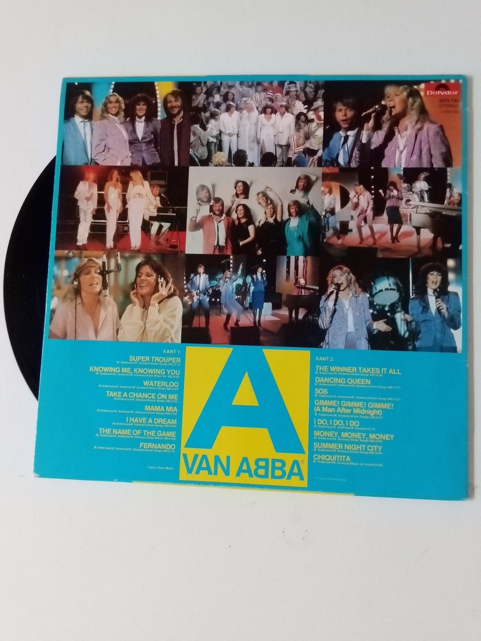 Set 4 LP's waaronder ABBA Greatest Hits