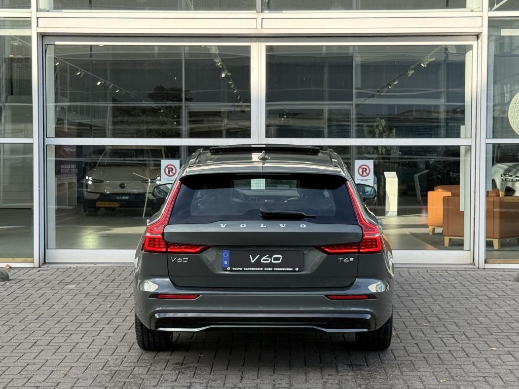Volvo V60 t6 398pk recharge ultra dark| pano| 360camera| adap.cruise| awd