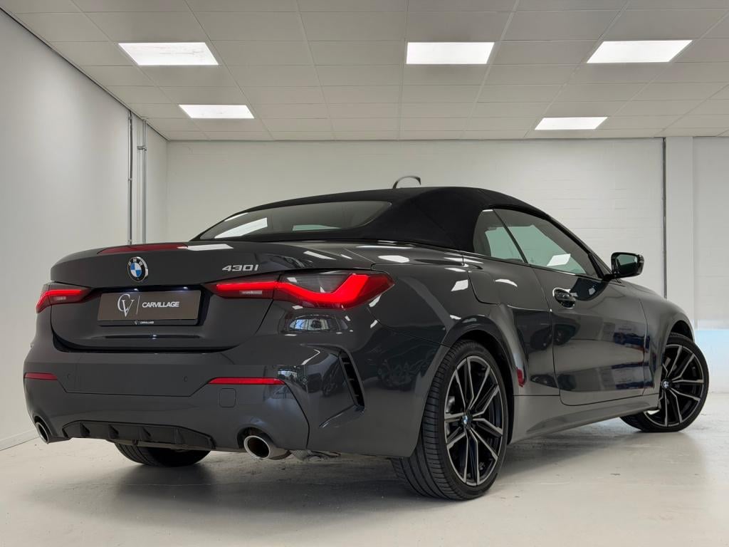 BMW 4 Serie cabrio 430i m-sport | dravit grau | nekverwarming | memory |