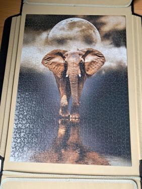 Clementoni puzzel Olifant 1000 stukjes