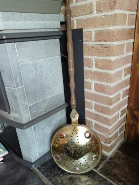 Prachtige antieke beddenpan