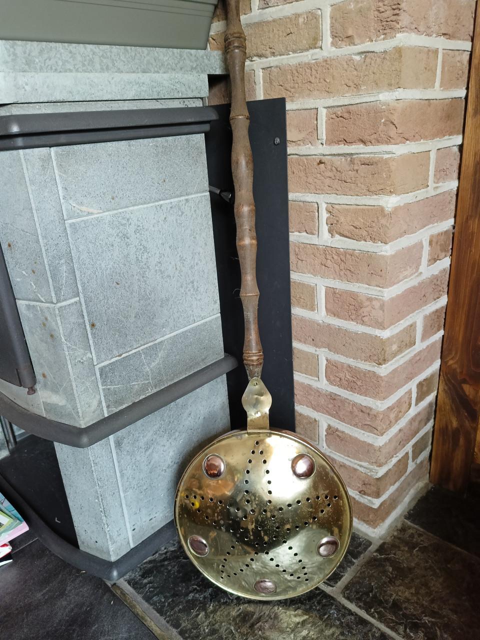 Prachtige antieke beddenpan