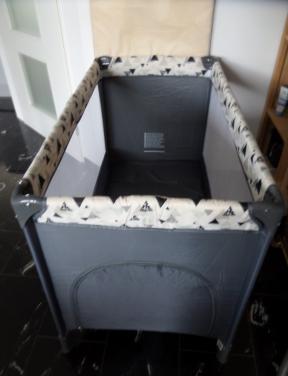 Campingbed met extra matras 120 x 60 cm