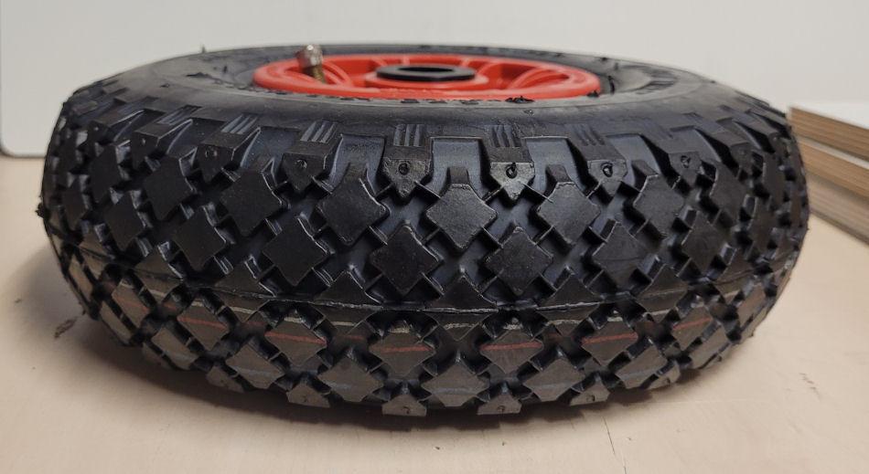 Luchtband wielen 3.00-4 voor bolderkar of steekwagen