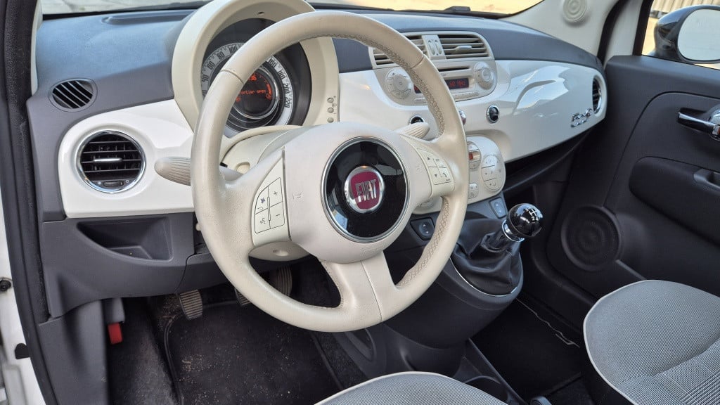 Fiat 500 C 1.2 lounge *cabrio*airco*parkeersensoren*lmv*ecc*