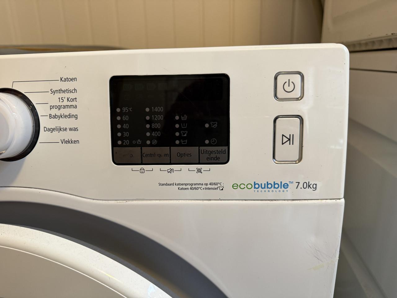 Wasmachine Samsung ecobubble
