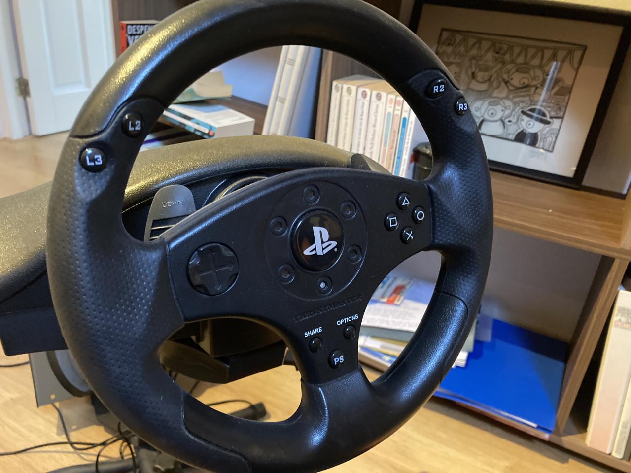 Race simulator stoeltje pedalen stuur PS3