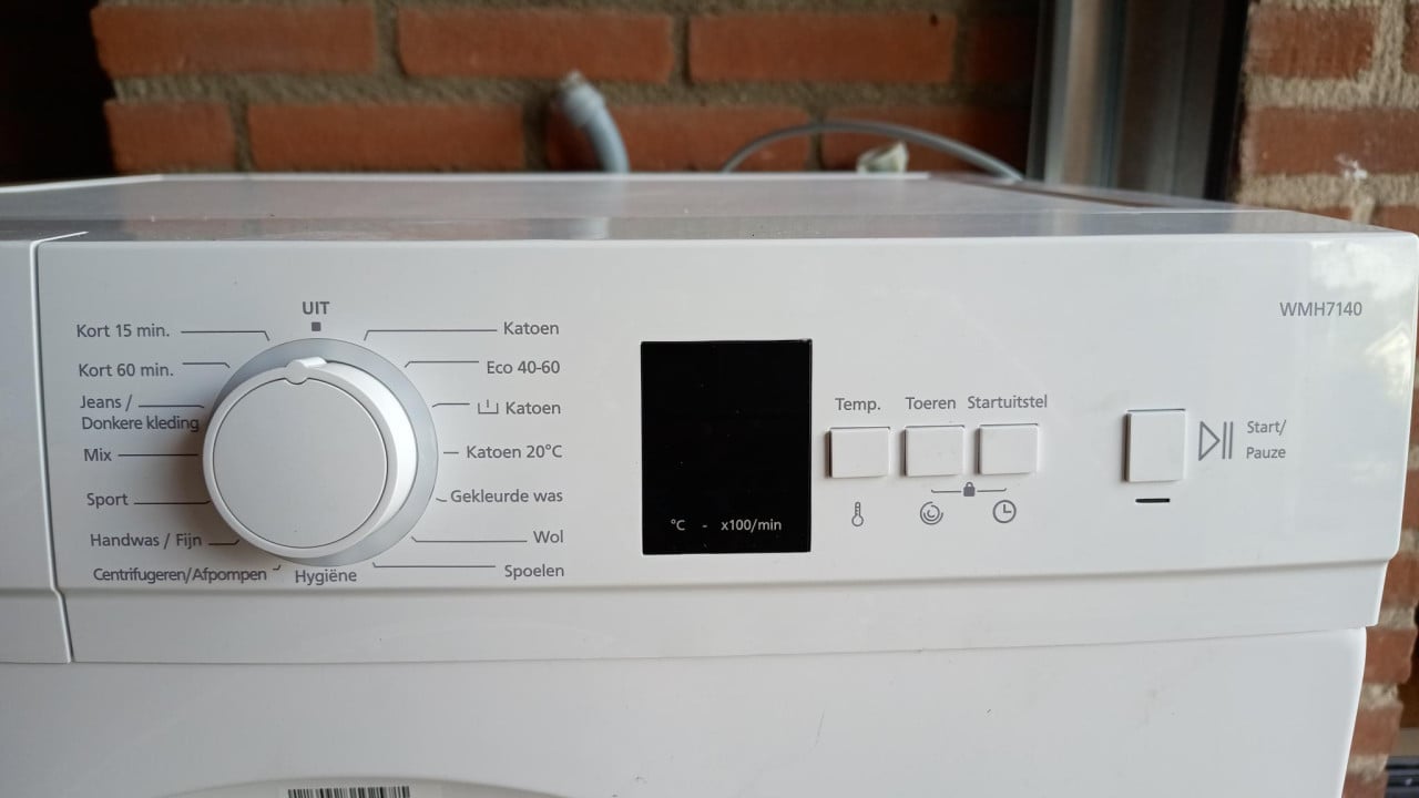 Wasmachine 7 KG 1400 toeren