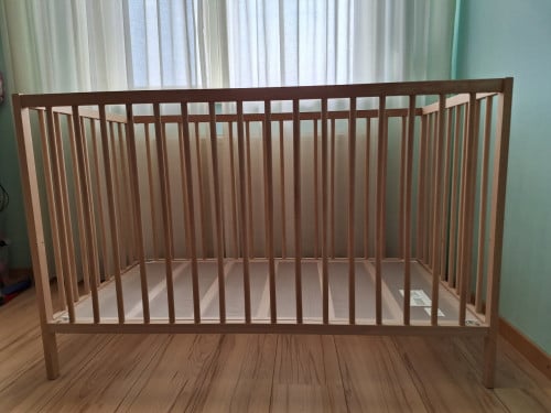 Babybedje Sniglar Ikea beuken 60x120 cm ledikant