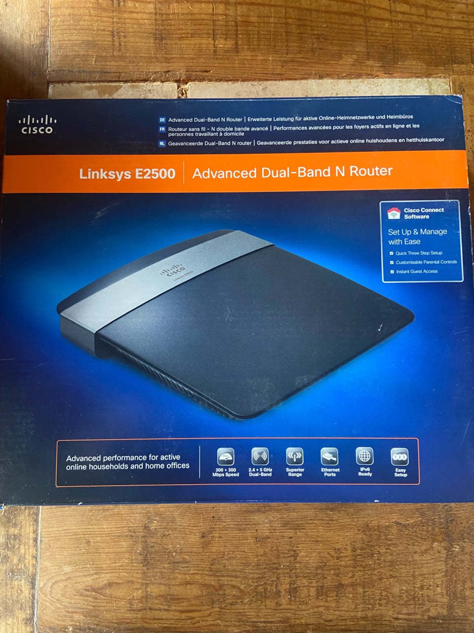 Cisco router Linksys E 2500