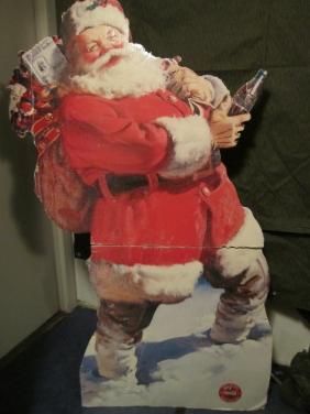Reclame Coca Cola kerstman display