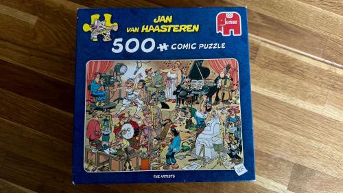 Jan van Haasteren ‘the artists’ 500 stukjes