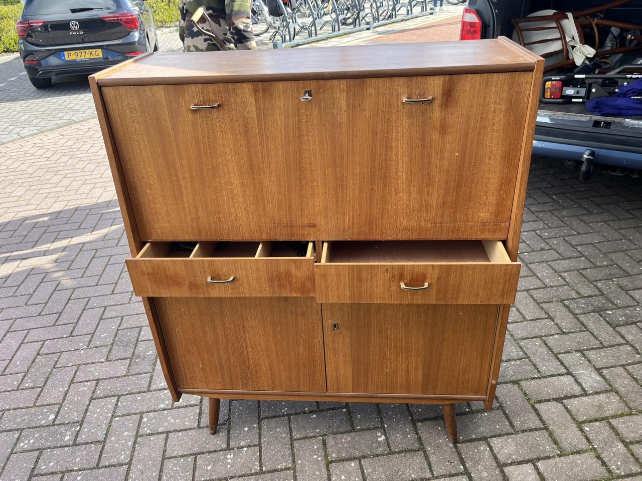 Secretaire Vintage Jaren '60 of '70