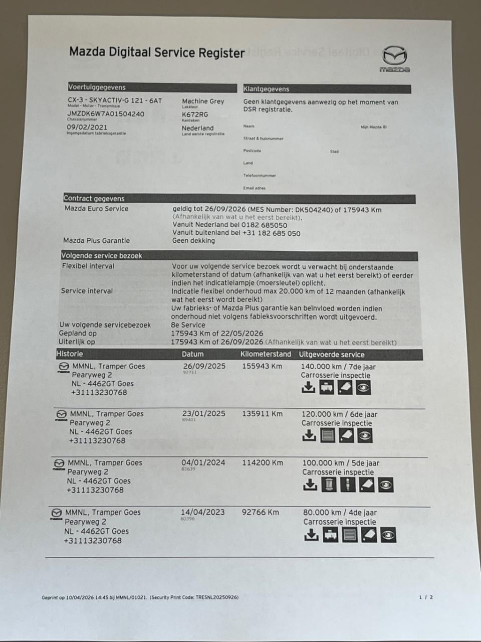 Mazda Cx-3 2.0 skyactiv-g 121 luxury|rijklaar