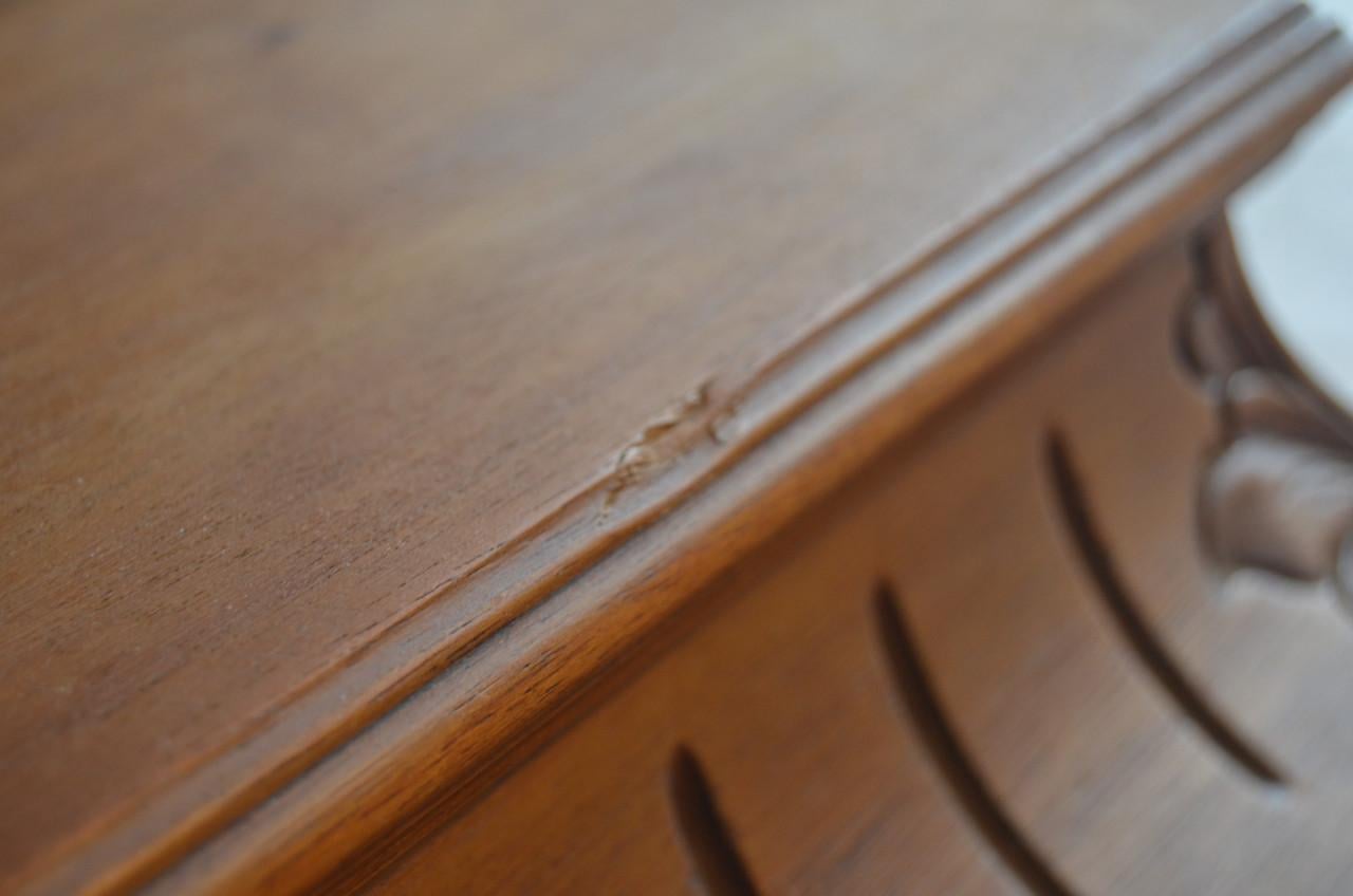 Fraaie antieke console met spiegel(tje)