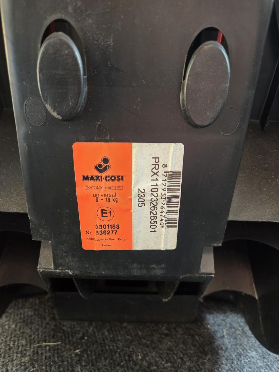 Maxi cosi autostoeltje