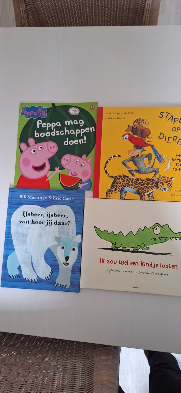 Diverse leuke peuterboeken.