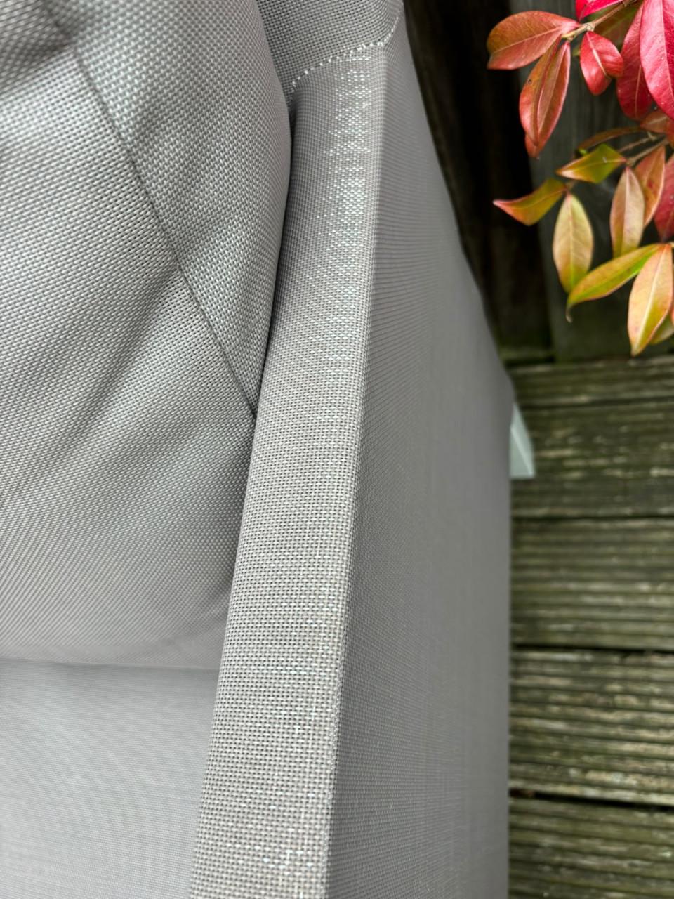 Tuin zithoek 225x255 taupe