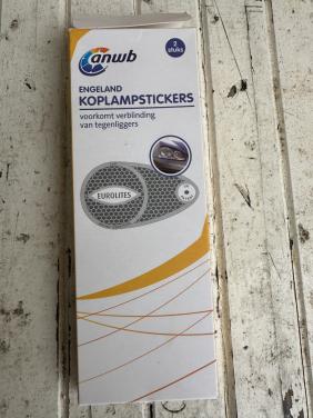 Koplampstickers  voor Engeland