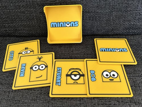 3D Printing Minions Onderzetters