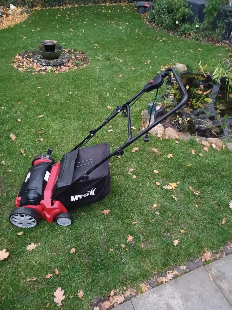 Verticuteermachine, elektrisch