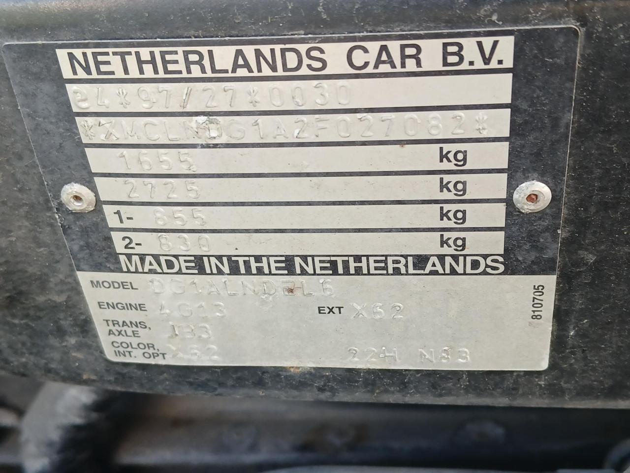 Mitsubishi Space Star Diamond 16v 177dkm  (Nedcar)