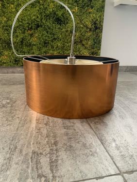 Koperkleurige moderne hanglamp