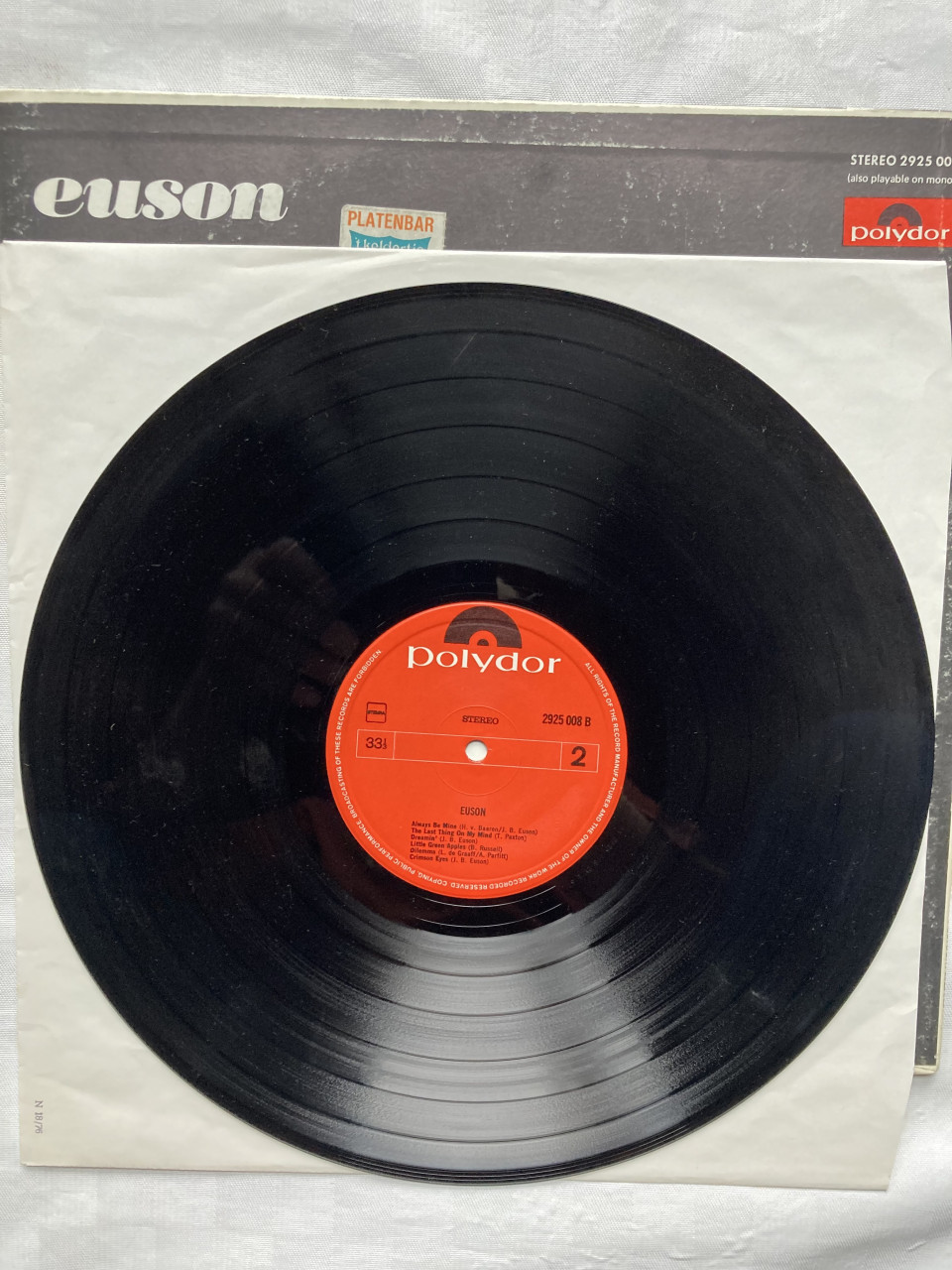 J.B. Euson Euson 2925 008 Polydor