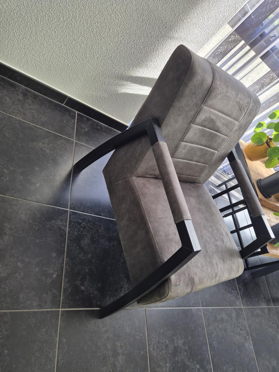 Fauteuil Microleder (2 stuks)