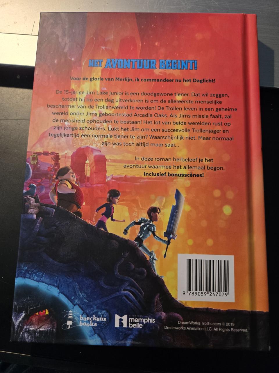 Boek "Trollenjagers: Het avontuur begint"   1e druk 2019