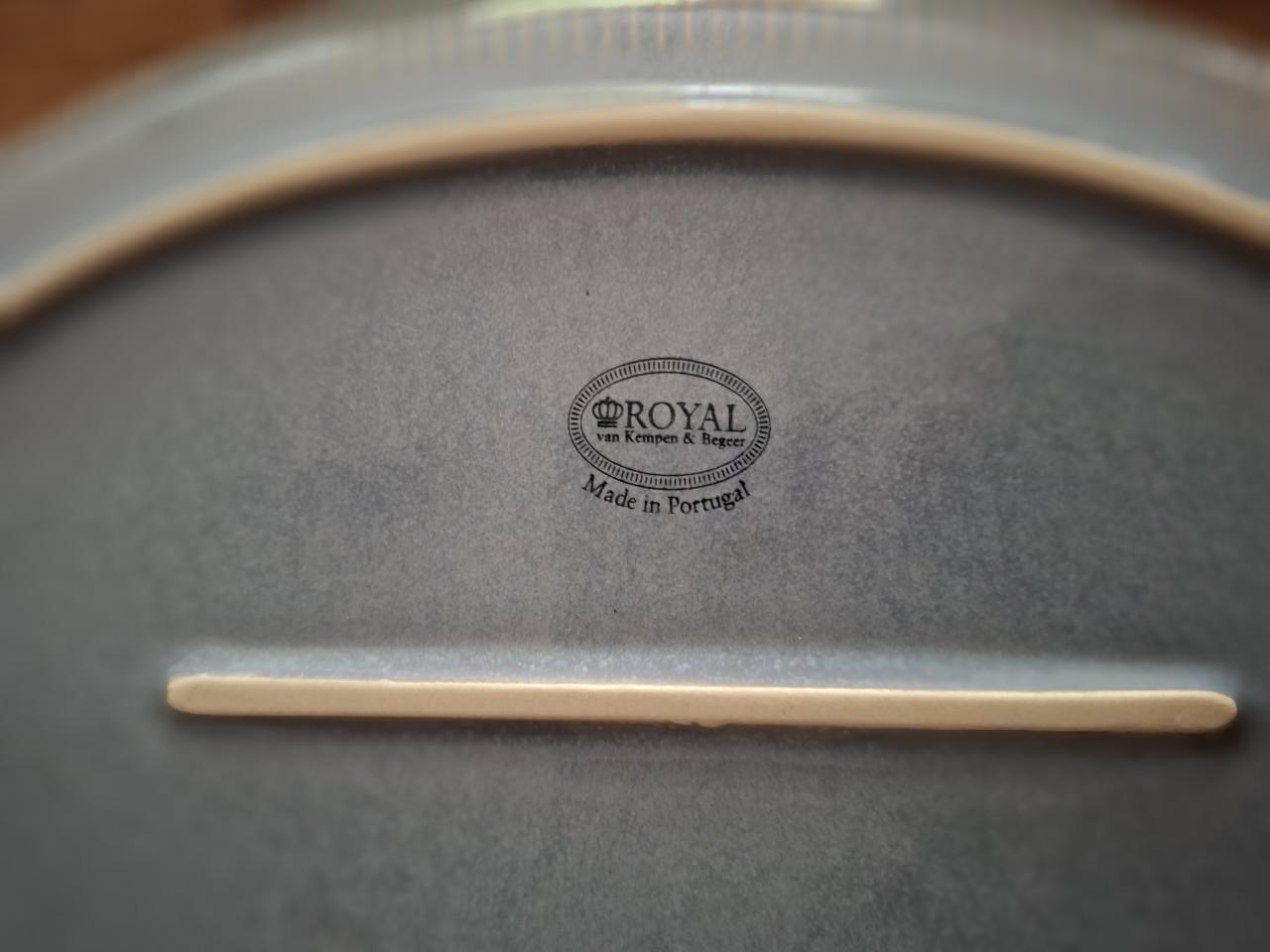 Vier seveerschalen Royal van Kempen & Begeer Dusty Blue