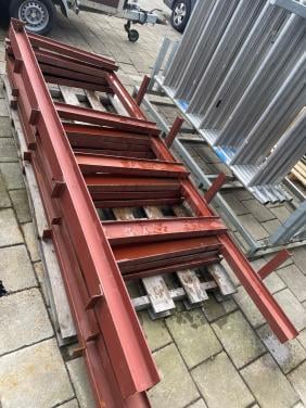 Zware stalen opslagstelling / materiaalstelling / palletstelling