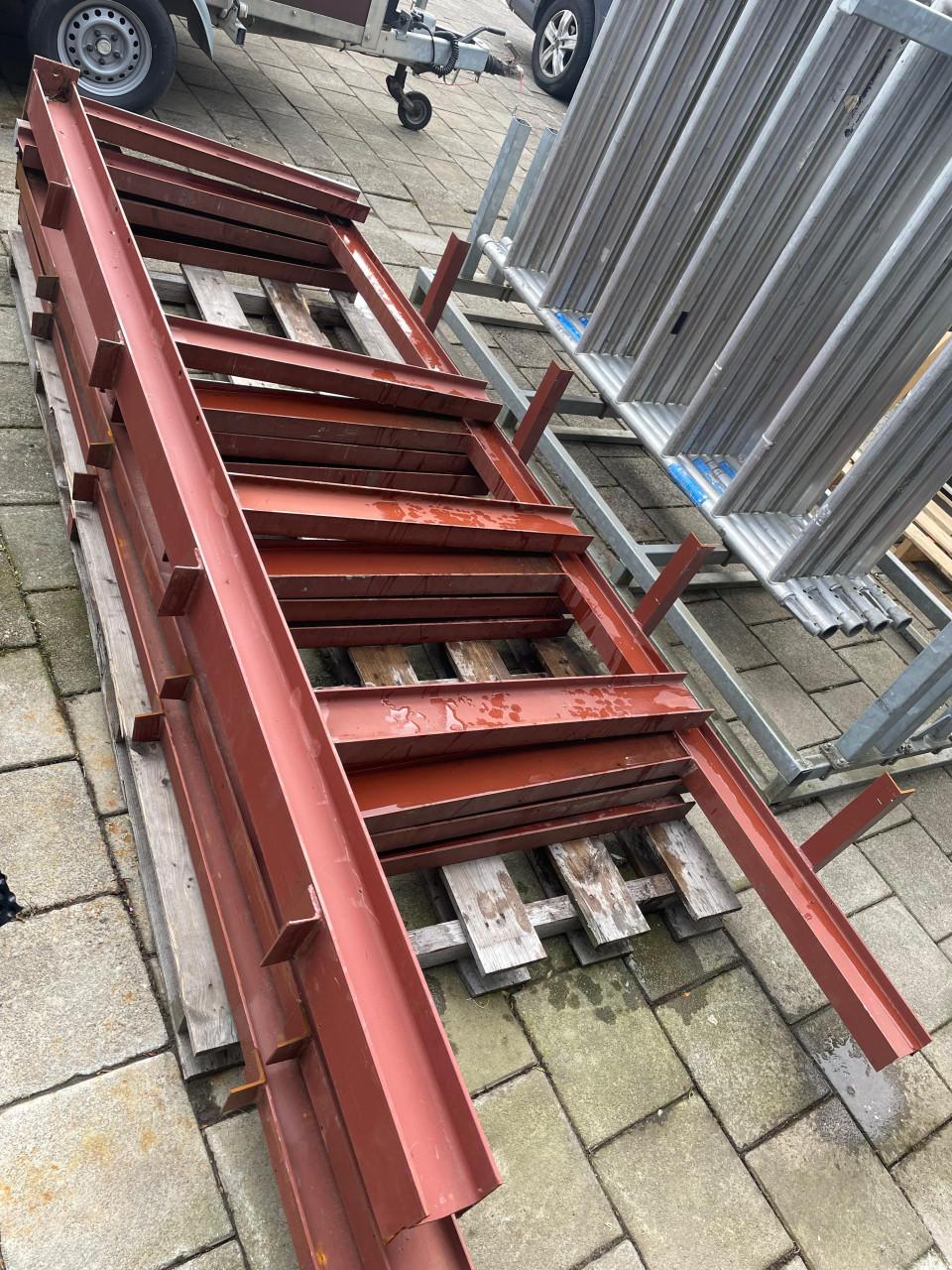 Zware stalen opslagstelling / materiaalstelling / palletstelling