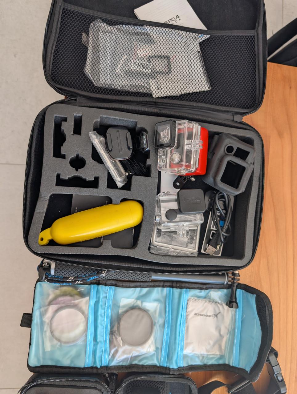 Gopro 4 black edition met veel accessoires