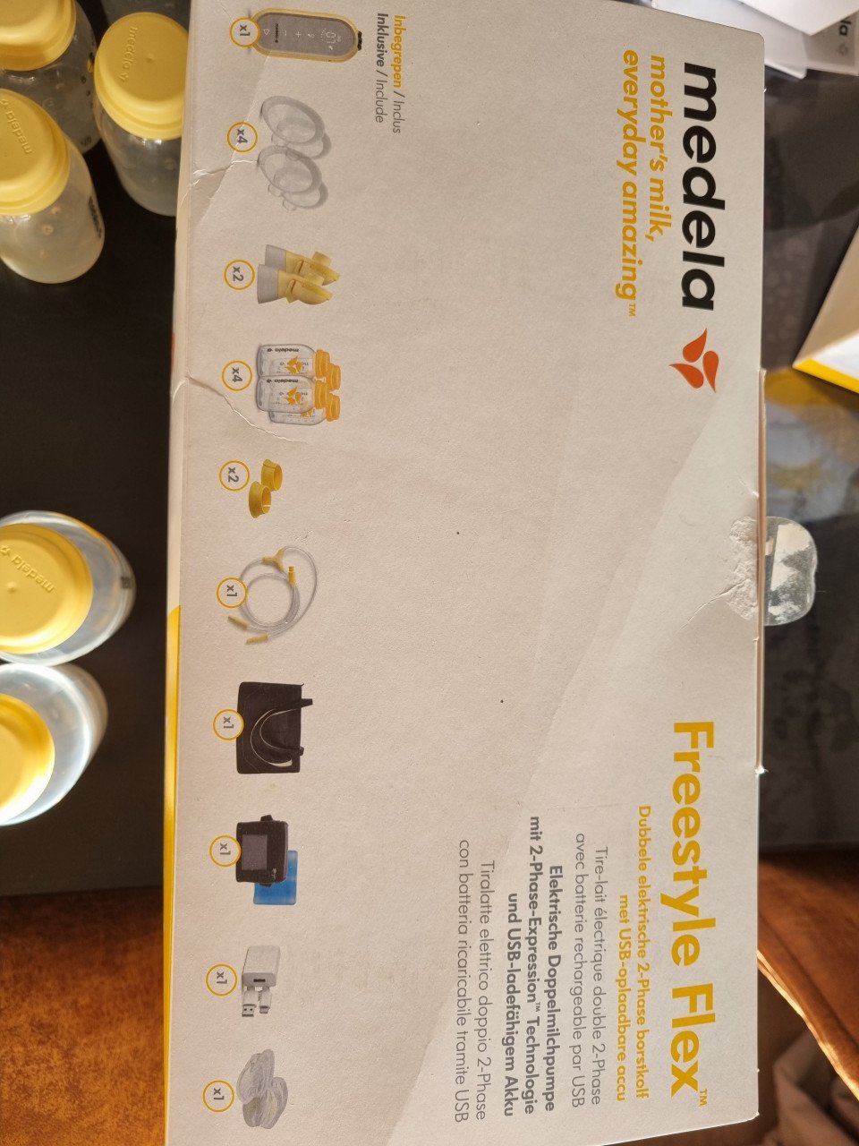 Medela Freestyle Flex dubbele elektrische kolf + VEEL EXTRAS