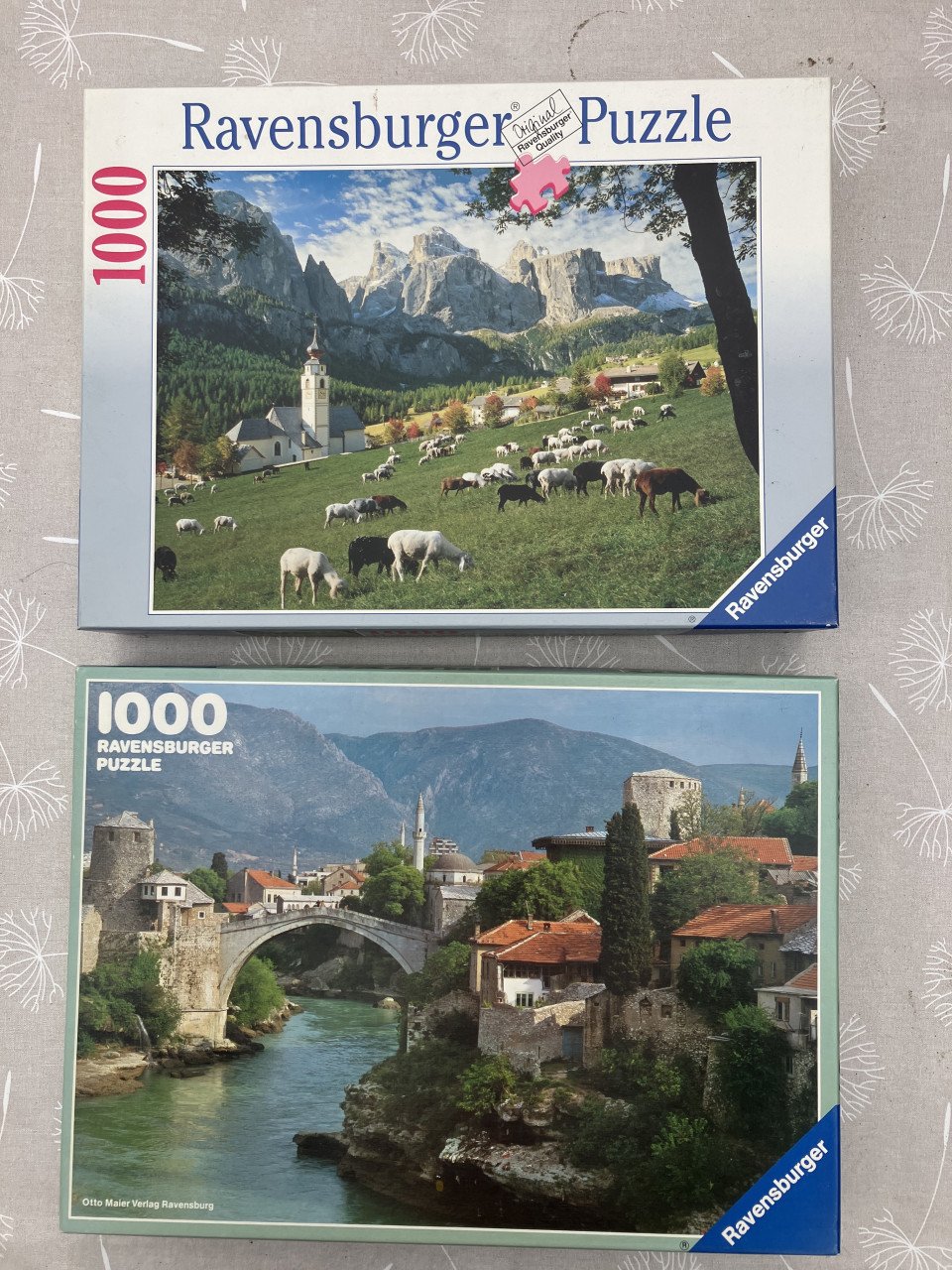 Puzzels 1000 stukjes