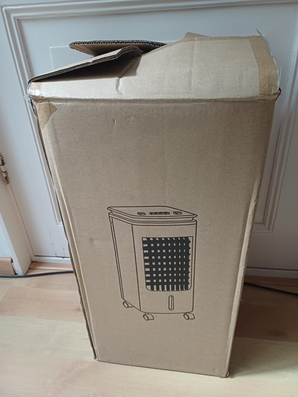 NIEUW: LUCHTKOELER/AIR COOLER BL-199DL met wieltjes en timer