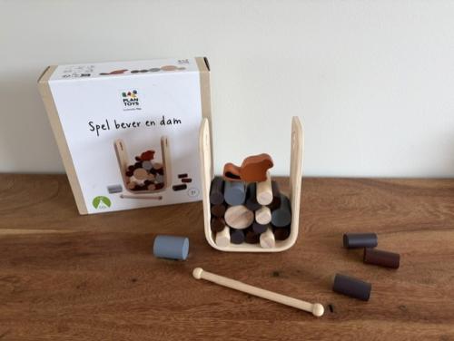 PlanToys | Spel bever en dam | Timber Tumble