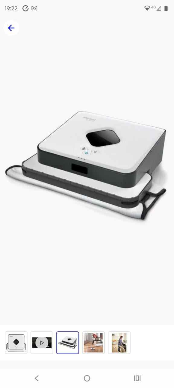IRobot elecktrische dweil