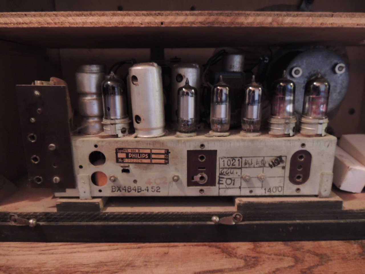 Oude philips radio