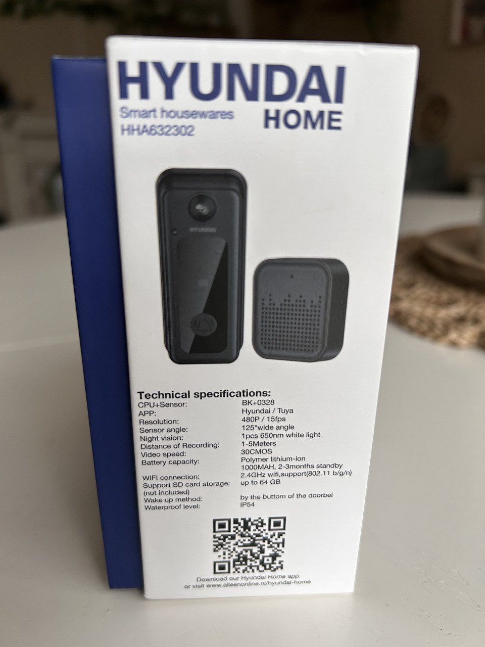 Hyundai video deurbel