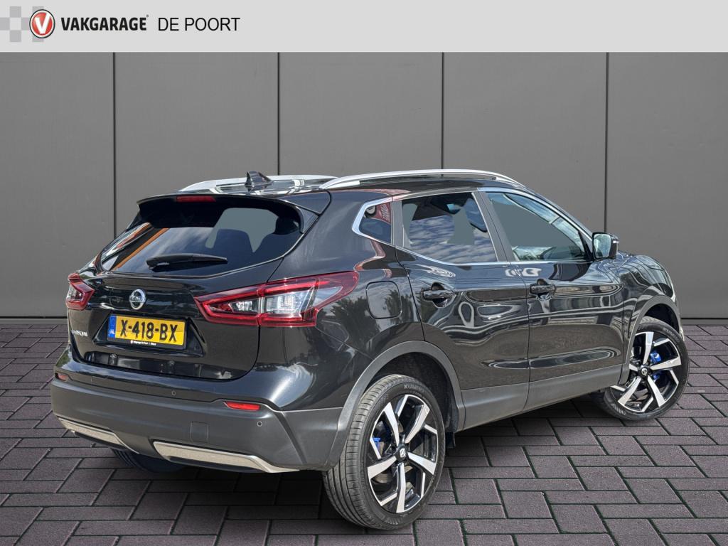Nissan Qashqai 1.3 dig-t tekna | panorama | leder | 360 camera | stoelverw.