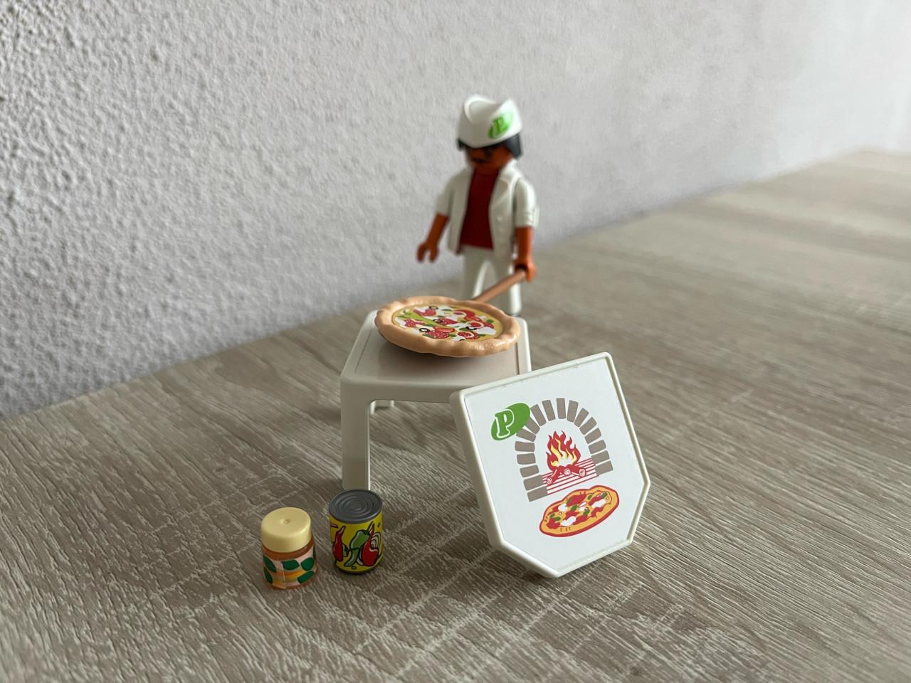 Playmobil; pizza bakker nr 4766