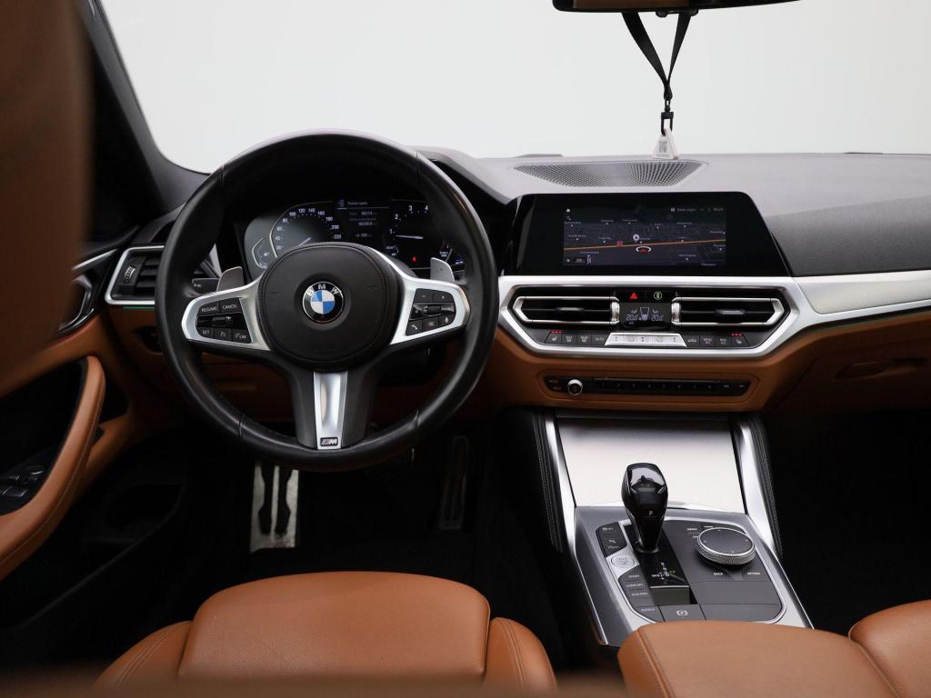 BMW 4 Serie coupé 430i high executive | m-sport | panoramadak | cognac lede